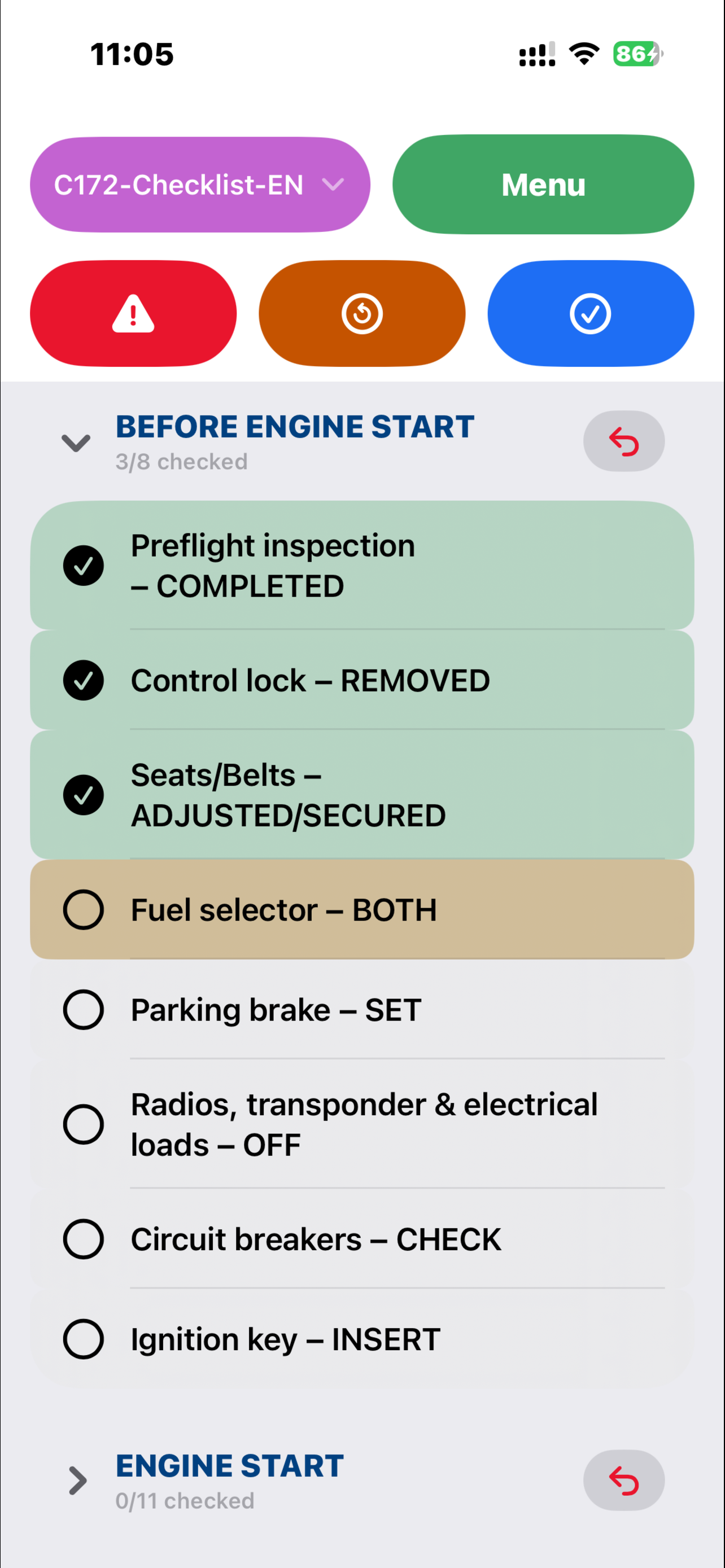 UniChecklist – Checklist app for pilots, simmers & everyday tasks